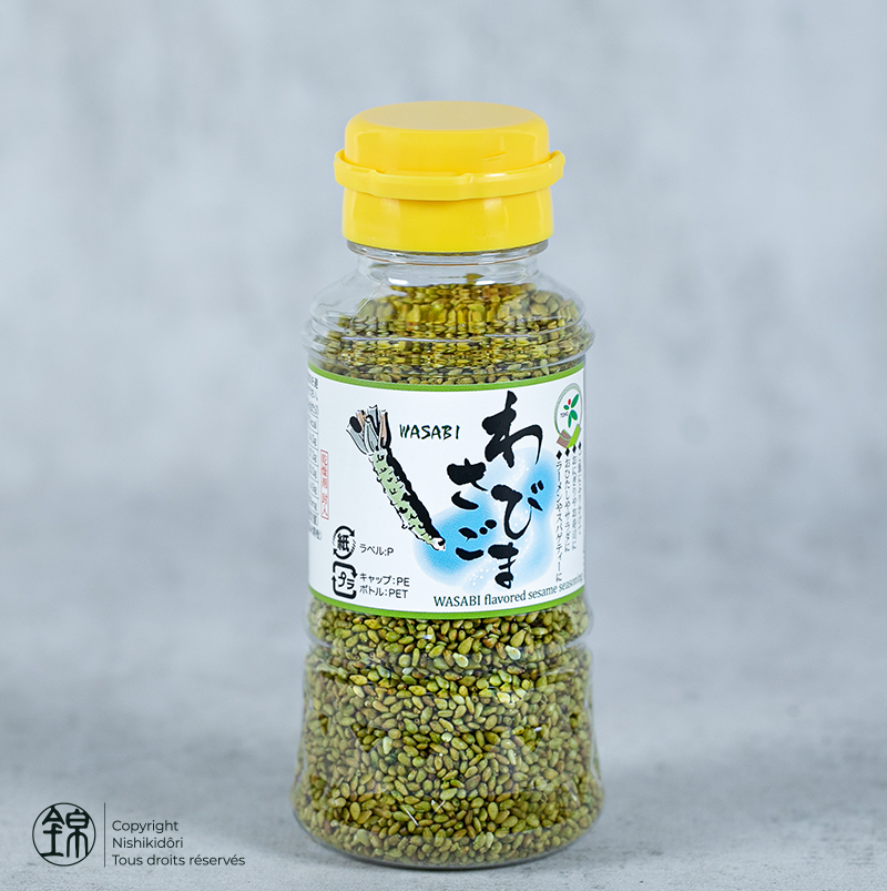 Semillas de sésamo tostadas al wasabi 80 gr