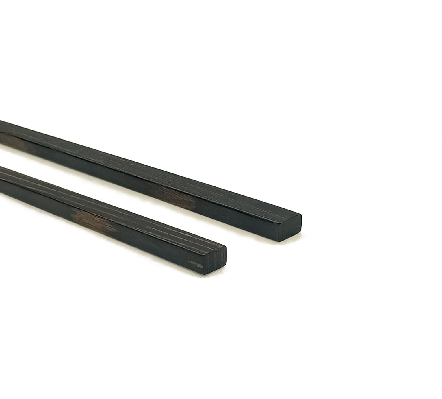 PALILLOS DE MADERA MARRÓN OSCURO (PAR)