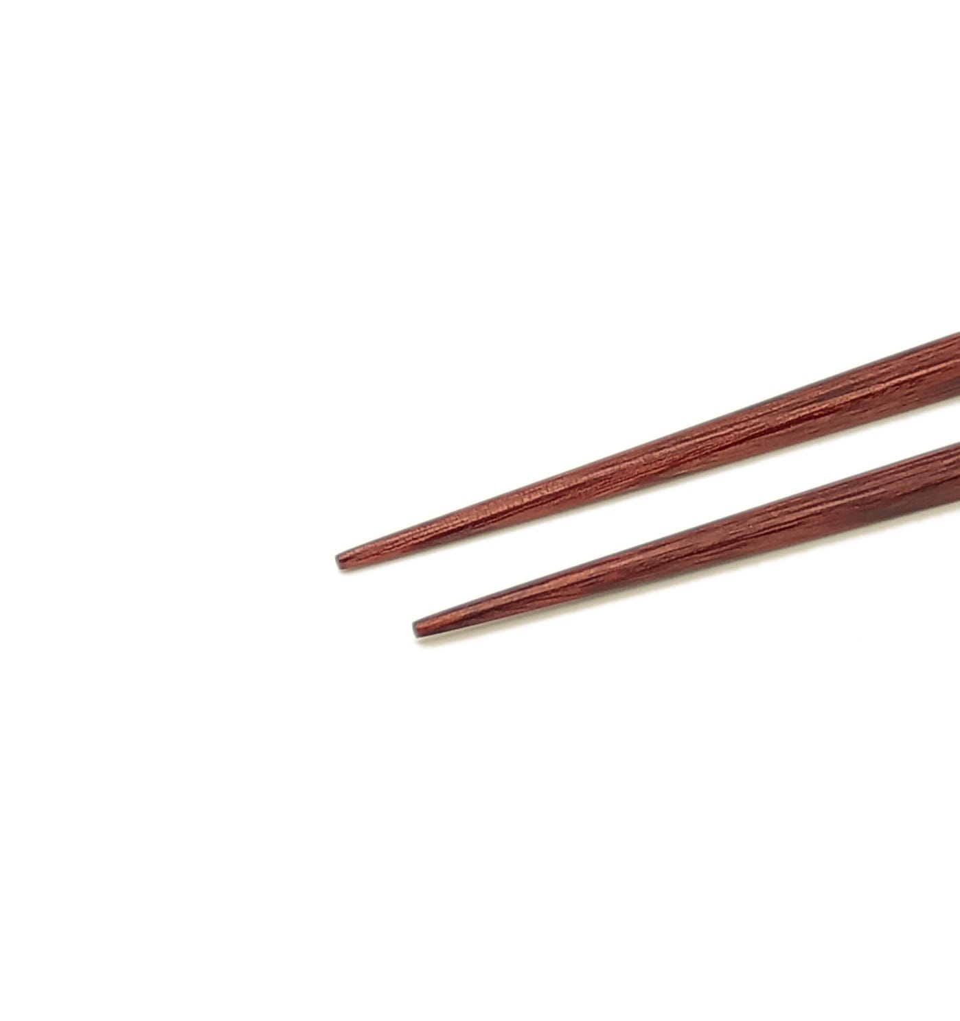 PALILLOS DE MADERA MARRÓN CLARO (PAR)